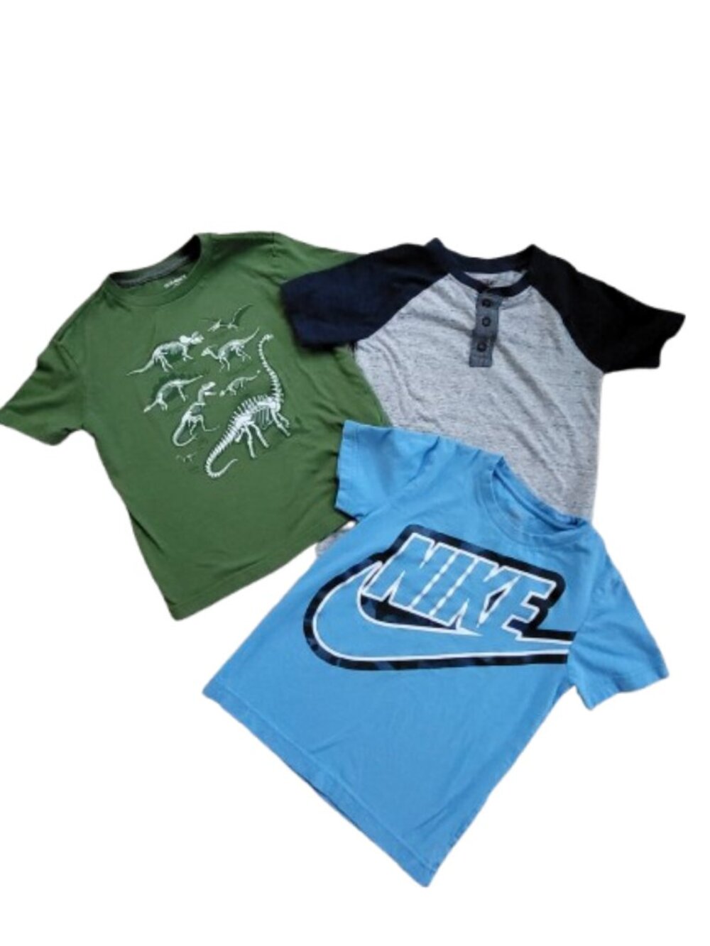 Boys Nike Old Navy Cat & Jack 3 T-Shirt Bundle Size S 6/7